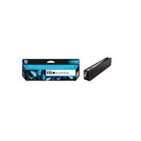 HP 970 Black original ink cartridge for Officejet Pro X451dn, X451dw, X476dn MFP, X476dw MFP, X551dw, X576dw MFP, image 