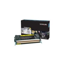 Lexmark yellow Toner cartridge, (X746A3YG) 7000pages,  for X746de, 748de, 748dte, image 