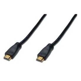 DIGITUS  Video / audio cable HDMI 28AWG, 19 pin HDMI (M) 19 pin HDMI (M)  20m, double shielded  black, image 
