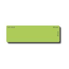 Seiko SLP-1GLB  Address labels green 28 x 89mm 130 labels (pack of 2) (42100601), image 