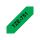 Brother TZe751 Black on green Roll (2.4 cm x 8 m) | TZE751 Brother TZe751 Black on green Roll (2.4 cm x 8 m) | TZE751