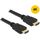 DeLOCK HDMI with Ethernet cable 50cm black 4K | 84751