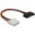 DeLOCK Power cable SATA power (M) to 4 PIN 12cm| 60115 DeLOCK Power cable SATA power (M) to 4 PIN 12cm| 60115