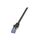 LogiLink Patch cable RJ-45 0.5m CAT6a black| CQ3023S LogiLink Patch cable RJ-45 0.5m CAT6a black| CQ3023S