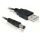 DeLOCK Power cable DC jack 5.4 mm (M) to USB (M) 1 82197