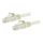StarTech.com 0.5m White Cat6 Cat 6 Snagless N6PATC50CMWH StarTech.com 0.5m White Cat6 Cat 6 Snagless N6PATC50CMWH