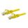 StarTech.com 0.5m Yellow Cat6 Cat 6 Snagless N6PATC50CMYL StarTech.com 0.5m Yellow Cat6 Cat 6 Snagless N6PATC50CMYL