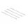 DeLOCK Cable tie 20 cm transparent (pack of 100) 18606