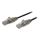 StarTech.com 1m CAT6 Cable Black Slim N6PAT100CMBKS StarTech.com 1m CAT6 Cable Black Slim N6PAT100CMBKS