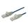 StarTech.com 1m CAT6 Cable Blue Slim N6PAT100CMBLS StarTech.com 1m CAT6 Cable Blue Slim N6PAT100CMBLS