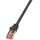 LogiLink PrimeLine Patch cable CAT 6 1 m RJ-45 (M) to RJ-45 Black CQ2033S