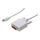 ASSMANN Mini DisplayPort (M) to DVI-D (M) 2m white ASSMANN Mini DisplayPort (M) to DVI-D (M) 2m white