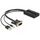 DeLOCK VGA to HDMI Adapter with Audio Video audio 62597 DeLOCK VGA to HDMI Adapter with Audio Video audio 62597