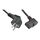 Lindy Power cable CEE 77 (M) to IEC 60320 C13 30302 Lindy Power cable CEE 77 (M) to IEC 60320 C13 30302