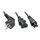 Lindy Power cable CEE 77 (P) to IEC 60320 C13, IEC 30047 Lindy Power cable CEE 77 (P) to IEC 60320 C13, IEC 30047