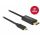DeLOCK USB-C to DisplayPort (DP Alt Mode) 4K 60Hz 3m 85257 DeLOCK USB-C to DisplayPort (DP Alt Mode) 4K 60Hz 3m 85257