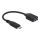 DeLOCK Premium USB adapter USB Type A (F) to USB-C 10cm black 65684 DeLOCK Premium USB adapter USB Type A (F) to USB-C 10cm black 65684