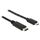DeLOCK USB-C (M) to Micro-USB Type B (M) 1m black 83602