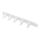 LogiLink Cable management bar light grey, RAL 7035 OR101G