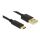 DeLOCK USB cable USB (M) to USB-C (M) USB 2.0 3 A 4m 83669