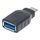 Manhattan USBC to USB-A Adapter, Male to Female, 5 Gbps 354646
