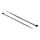 Delock Cable tie high tensile strength 20 cm black  19559