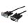 StarTech.com 1m Black Straight Through DB9 RS232 MXT1001MBK StarTech.com 1m Black Straight Through DB9 RS232 MXT1001MBK