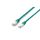 equip / Patch cable / Cat.6A Platinum S/FTP Patch Cable, 0.5m , Green