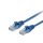 equip Slim / Patch cable / Cat.6A F/FTP Slim Patch Cable, 7.5m, Blue