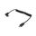 Equip USB 2.0 C to C 90°angled Coiled Cable, M M, 1.0m 128889