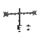 equip 17"-32" Articulating Dual Monitor Desk Mount Bracket 650157 equip 17"-32" Articulating Dual Monitor Desk Mount Bracket 650157