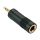 Lindy Audio adaptor stereo jack (F) to stereo mini jack 35621