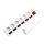 LogiLink Power strip AC 250 V 3680 Watt output LPS250 LogiLink Power strip AC 250 V 3680 Watt output LPS250