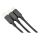DIGITUS Lightning cable USB male to MicroUSB AK300160010S DIGITUS Lightning cable USB male to MicroUSB AK300160010S