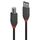 Lindy Anthra Line USB cable USB (M) to USB Type B (M) 36673