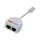 Lindy UTP Port Doubler - Network splitter - RJ-45 (M) to | 34002 Lindy UTP Port Doubler - Network splitter - RJ-45 (M) to | 34002