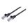 Intellinet Network Patch Cable, Cat6A, 0.5m, Black, Copp | 318754 Intellinet Network Patch Cable, Cat6A, 0.5m, Black, Copp | 318754