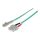 Intellinet Fibre Optic Patch Cable, OM3, LC/SC, 2m, Aqua | 750158 Intellinet Fibre Optic Patch Cable, OM3, LC/SC, 2m, Aqua | 750158