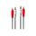 Lindy Premium - Audio cable - RCA x 2 (M) to RCA x 2 (M)  | 35661