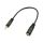 Lindy Premium - Audio adaptor - stereo mini jack (F) to s | 35698 Lindy Premium - Audio adaptor - stereo mini jack (F) to s | 35698