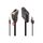 Lindy - Adapter - HD-15 (VGA), mini-phone stereo 3.5 mm,  | 38284