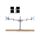 Lindy Dual Adjustable LCD Arms - Mounting component (2 ar | 40697 Lindy Dual Adjustable LCD Arms - Mounting component (2 ar | 40697