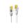 Lindy - Patch cable - RJ-45 (M) to RJ-45 (M) - 3 m - SFTP | 47325 Lindy - Patch cable - RJ-45 (M) to RJ-45 (M) - 3 m - SFTP | 47325