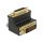 DeLOCK - DVI adapter - DVI-D (M) to DVI-I (F) angled | 65866