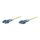 Intellinet Fibre Optic Patch Cable, OS2, SC/SC, 1m, Yell | 470605 Intellinet Fibre Optic Patch Cable, OS2, SC/SC, 1m, Yell | 470605