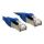 Lindy Premium - Patch cable - RJ-45 (M) to RJ-45 (M) - 2  | 45643