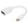 DIGITUS - DisplayPort adapter - Mini DisplayPor | DB-340405-001-W DIGITUS - DisplayPort adapter - Mini DisplayPor | DB-340405-001-W