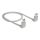 DeLOCK - Patch cable - RJ-45 (M) up-angled to RJ-45 (M) u | 83513 DeLOCK - Patch cable - RJ-45 (M) up-angled to RJ-45 (M) u | 83513