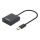 Manhattan USB-A to HDMI Cable, 1080p@60Hz, Converts USB | 153690 Manhattan USB-A to HDMI Cable, 1080p@60Hz, Converts USB | 153690