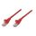 Intellinet Network Patch Cable, Cat6A, 0.25m, Red, Coppe | 737029 Intellinet Network Patch Cable, Cat6A, 0.25m, Red, Coppe | 737029